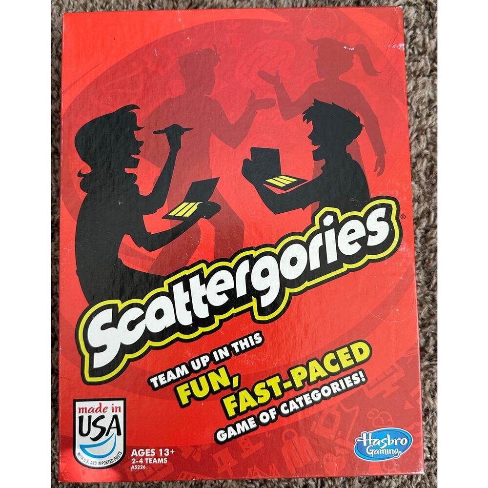 Hasbro Gaming Scattergories Board Game
